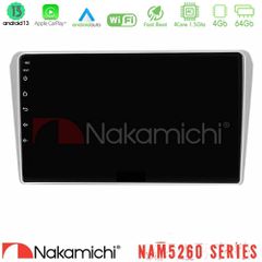NAKAMICHI U-N44-TY412N NAM5260 Series 4Core Android13 4+64GB Toyota Avensis T25 02/2003–2008 Navigation Multimedia Tablet 9" Με Carplay & Android Auto