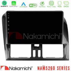 NAKAMICHI U-N44-VL0468 NAM5260 Series 4Core Android13 4+64GB Volvo XC60 2009-2012 Navigation Multimedia Tablet 9" Με Carplay & Android Auto
