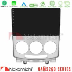 NAKAMICHI U-N44-MZ0754 NAM5260 Series Mazda 5 2004-2010 4Core Android13 4+64GB Navigation Multimedia Tablet 9" Με Carplay & Android Auto