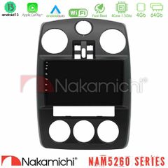 NAKAMICHI U-N44-CH1575 NAM5260 Series Chrysler PT-Cruiser 2000-2005 4Core Android13 4+64GB Navigation Multimedia Tablet 9" Με Carplay & Android Auto
