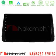 NAKAMICHI U-N44-NS1046 NAM5260 Series 4Core Android13 4+64GB Nissan Micra K14 Navigation Multimedia Tablet 9" Με Carplay & Android Auto