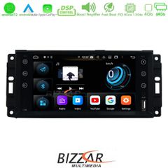 BIZZAR U-PX5-JP20 OEM Jeep 8core Android12 4+64GB Navigation Multimedia Deckless 7" (OEM STYLE) Οθόνη για: Jeep Grand Cherokee (WH Facelift) 10/2007 – 12/2010 (υποστηρίζει Boston Acoustics ηχοσύστημα)