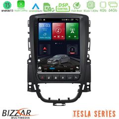 BIZZAR U-TQG-OP8003 Tesla Series 8Core Android13 4+64GB Opel Astra J 2010-2014 Navigation Multimedia Tablet 9.7"