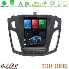 BIZZAR U-TQG-FD8001 Tesla Series 8Core Android13 4+64GB Ford Focus 2012-2018 Navigation Multimedia Tablet 9.7" OEM οθόνη αποτελούμενη από tablet U-QG883 και το κατάλληλο πλαίσιο F-CT-FD8001 για: Ford