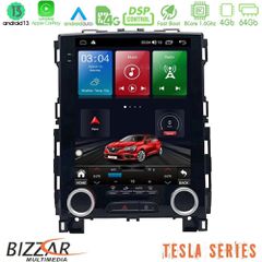 BIZZAR U-TQG-RN8004 Tesla Series 8Core Android13 4+64GB Renault Megane 4 Navigation Multimedia Tablet 9.7"
