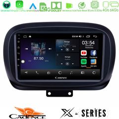 CADENCE U-X-FT0534 X Series Fiat 500X 8core Android 14 4+64GB Navigation Multimedia Tablet 9"