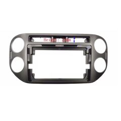 BIZZAR F-CT-VW0639 Πρόσοψη, Καλωδίωση & CANbus Box Για VW Tiguan Για Tablet 9" (23mm alarm button)