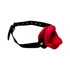 Kiotos Vibrating Mouth Gag Silicone Lips & Tongue