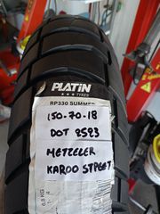 150/70R18 TEMAXIO 1 METZELER DOT2523 PELMA98% **ZAROGIANNHS**NIKOLAOS*********
