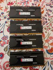 HyperX Predator 16GB DDR4 2800MHz kit με τέσσερα modules σαν καινούργιο
