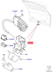 Range Rover/Discovery/Sport/Evoque/Velar Κλειδαριά τζαμοπορτας 5PIN LR048039 / LR070126 / LR139929 / LR034349-thumb-1