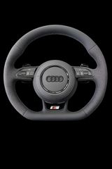 TIMONI AUDI RS-LINE DSG MULTIFUNCTION STEERING WHEEL– FLAT BOTTOM