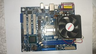 ΠΩΛΕΙΤΑΙ μητρική κάρτα ASRock P4i65G (Socket 478) με επεξεργαστη και ψυκτα