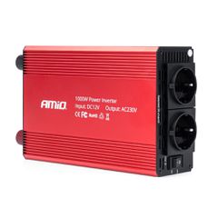 AMIO 03283/AM INVERTER 12>230V 1000W>2000W 3x230V socket PI05 - 1 TEM.