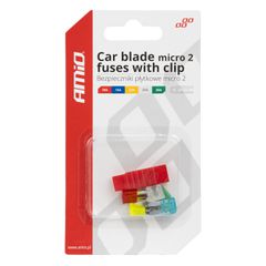 AMIO 03379/AM ΑΣΦΑΛΕΙΕΣ MICRO BLADE (ΜΑΧΑΙΡΩΤΕΣ) & ΕΡΓΑΛΕΙΟ ΑΦΑΙΡΕΣΗΣ ΚΑΡΤΕΛΑ (10A/15A/ 20A/25A/30A) - 5 ΤΕΜ.