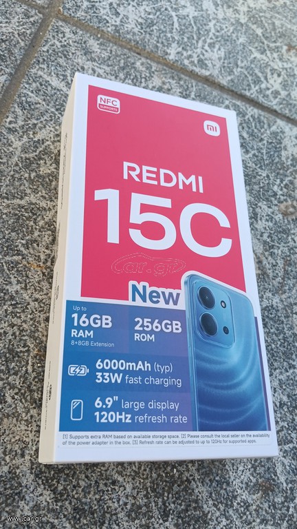 REDMI 15C 16 RAM 256ROM