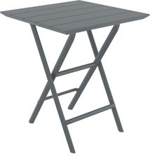 HELEN DARK GREY 60Χ60X74εκ. ΤΡΑΠΕΖΙ ΠΤΥΣ/ΝΟ ΠΟΛ/ΝΙΟΥ