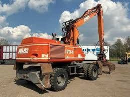 Εκσκαφέας Με Λάστιχα Atlas 1997 1704+TRIPLOBOOM+SCRAP+KATEΔΑΦΙΣΗ+ΑΡΠΑΓΗ