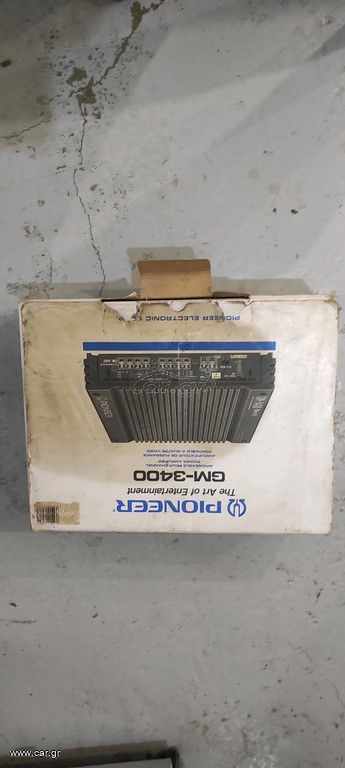 ΕΝΙΣΧΥΤΗΣ ΗΧΟΥ PIONEER GM 3400