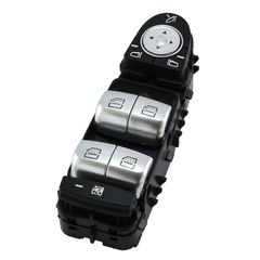 MCAR ΔΙΑΚ.AN-560D/MC MERCEDES W213 - W222 ΟΔΗΓΟΥ WEBBED ΜΑΥΡΟ ΚΟΥΜΠΙ /ΛΕΥΚΟ ΦΩΣ ΔΙΑΚΟΠΤΗΣ ΠΑΡΑΘΥΡΟΥ