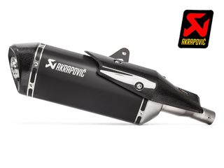 S-H7SO4-HRTBL/1 AKRAPOVIC SLIP ON BLACK TITANIUM HONDA X-ADV 750 2017-2024 Forza 750 2021-2024