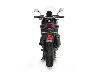 S-H7SO4-HRTBL/1 AKRAPOVIC SLIP ON BLACK TITANIUM HONDA X-ADV 750 2017-2024 Forza 750 2021-2024-thumb-3