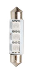 M-TECH L307B/MT ΛΑΜΠΑΚΙΑ ΠΛΑΦΟΝΙΕΡΑΣ C5W 12V SV8.5 41mm 3xSMD5050 LED ΜΠΛΕ CAN-BUS - 1 τεμ.