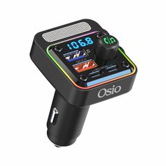 OSIO OFT-4260BT/OSIO FM TRANSMITTER ΑΝΑΠΤΗΡΑ 12V ΜΕ BLUETOOTH OFT-4260BT ΦΟΡΤΙΣΤΗ USB TYPE-A + USB TYPE-C