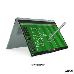 Lenovo 83UH003PRM Laptop 14" OLED Touch Ryzen AI 7 445 16GB 1TB NO OS US