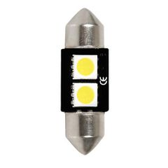 LAMPA 5844.5-LM ΛΑΜΠΑΚΙ ΠΛΑΦΟΝΙΕΡΑΣ 12V 10x31mm HYPER-LED6 ΛΕΥΚΟ 2SMDx3chips (ΔΙΠΛΗΣ ΠΟΛΙΚΟΤΗΤΑΣ- CAN-BUS) 1ΤΕΜ.
