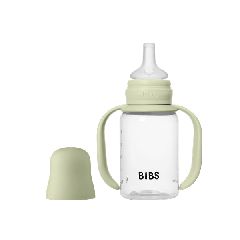 Bibs Μπιμπερό Μετάβασης Με Ρύγχος Σιλικόνης 150ml Sippy Nipple Sage