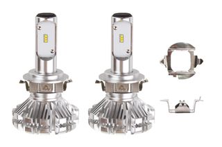 AMIO 01065/AM Λαμπτήρες SX SERIES τύπου H7-6 τάση λειτουργίας 6/12V απόδοσης 40W 6000K 3200lm με ενσωματωμένη ψύκτρα για Επιβατικά Αυτοκίνητα και Μοτοσυκλέτες - 2 τεμ.