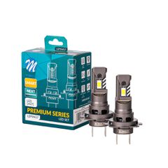 M-TECH LSPSNG7/MT Λάμπες LED H7 τάση λειτουργίας 12V απόδοσης 35W 6.000K 4.000lm CANBUS CSP3570 Premium Smart Series κάλυψη 360 μοιρών για Προτζέκτορες για Επιβατικά Αυτοκίνητα - 2 τεμ. (LSPS7H7)