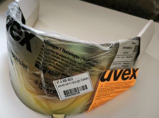 Καινούρια ζελατίνα κράνους UVEX