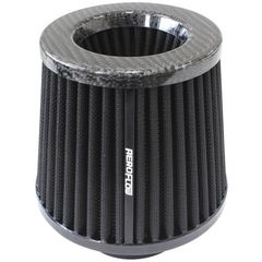 3" CARBON INVERTED TAPERED 5.25-6 O.D, 5 HIGH BLACK Aeroflow - AF 2911-3003
