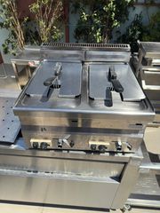 Φριτέζα Αερίου Διπλή 10+10lt - MODULAR (Α4438)
