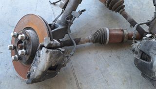 Ford Focus mk3 1600cc 150hp Ακρα κομπλε με ημιαξονια(Πωλούνται και χωριστα)/Κρεμαργιερα ηλεκτρική-thumb-1