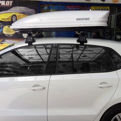 MENABO MP.VW.024/MB-ALU-MANIA400 Kit ΜΕ ΜΠΑΡΕΣ ΟΡΟΦΗΣ ΓΙΑ VW POLO 6R/6C 5D 2010-2017 ΑΛΟΥΜΙΝΙΟΥ ΚΑΙ ΜΠΑΓΚΑΖΙΕΡΑ ΟΡΟΦΗΣ MANIA 400 (AL1-3360/MB-FIX040G-3290/MB-3390/MB)
