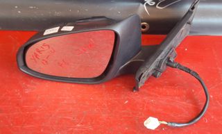 TOYOTA YARIS 2012-2014 ΚΑΘΡΕΦΤΗΣ ΗΛΕΚΤΡΙΚΟΣ ΑΡΙΣΤΕΡΟΣ (X. ΚΑΠΑΚΙ + ΦΛΑΣ) (7 ΚΑΛΩΔΙΑ) Α2*