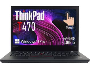 Lenovo Thinkpad T470 - Οθόνη αφής 14'' FHD - Intel® Core™ i5 6ης γενιάς 6xxx - 8GB RAM - 240GB SSD - Webcam - HDMI, Type-C - Windows 11 Pro