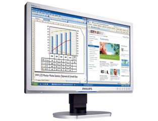 Monitor 24" Philips 240ΒW9 - Ανάλυση WUXGA 1920 x 1200 5ms - VGA, DVI