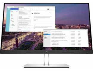 Μonitor 23'' HP E23 G4 - Ανάλυση FHD IPS 60Hz - HDMI, DisplayPort, VGA, USB Hub