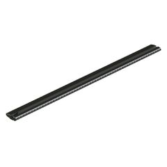 NORDRIVE N15227 ΜΠΑΡΑ ΟΡΟΦΗΣ ΑΛΟΥΜΙΝΙΟΥ 104cm ΜΑΥΡΗ SILENZIO CX ORIGINE SYSTEM ( STANDARD / FLUSH RAILING) - 1 ΤΕΜ.