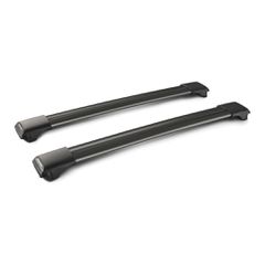 YAKIMA Y8050239 ΜΠΑΡΕΣ ΟΡΟΦΗΣ ΑΛΟΥΜΙΝΙΟΥ ΜΑΥΡΗ RAIL BAR STANDARD 79cm 2ΤΕΜ. ΜΕ ΚΛΕΙΔΙ