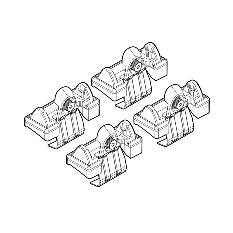 NORDRIVE N21041 ΑΚΡΑ ΓΙΑ ΜΠΑΡΕΣ ΓΙΑ SKODA OCTAVIA 5 09/04+ Kit