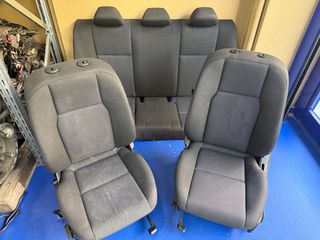 Καθίσματα ηλεκτρικά σετ ύφασμα μαύρο C class w204