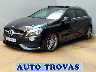 Mercedes-Benz A 180 2016 1.5 AMG LINE SPORT ΗΛΙΟΡΟΦΗ AYTOMATO F1 ΑΠΟΣΥΡΣΗ Ε