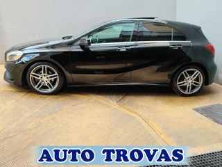 Mercedes-Benz A 180 2016 1.5 AMG LINE SPORT ΗΛΙΟΡΟΦΗ AYTOMATO F1 ΑΠΟΣΥΡΣΗ Ε-thumb-8