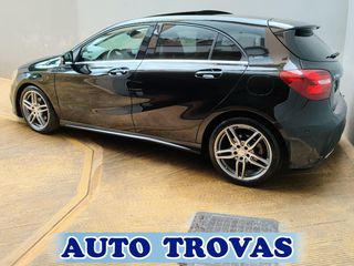 Mercedes-Benz A 180 2016 1.5 AMG LINE SPORT ΗΛΙΟΡΟΦΗ AYTOMATO F1 ΑΠΟΣΥΡΣΗ Ε-thumb-6