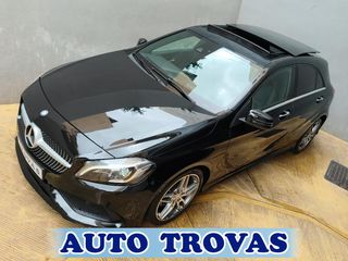 Mercedes-Benz A 180 2016 1.5 AMG LINE SPORT ΗΛΙΟΡΟΦΗ AYTOMATO F1 ΑΠΟΣΥΡΣΗ Ε-thumb-2
